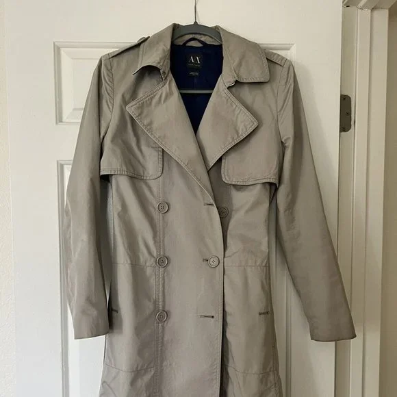 ジャケット・アウター ARMANI EXCHANGE BELTED COAT 2000s 2000s ARMANI EXCHANGE BELTED COAT | inhole